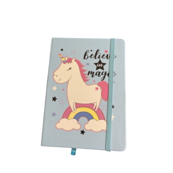 10 pc Unicorn Magic Kids Notebook - Blue NWT - Picture 4 of 6